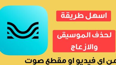 حذف الموسيقى من الفيديو بدون برنامج